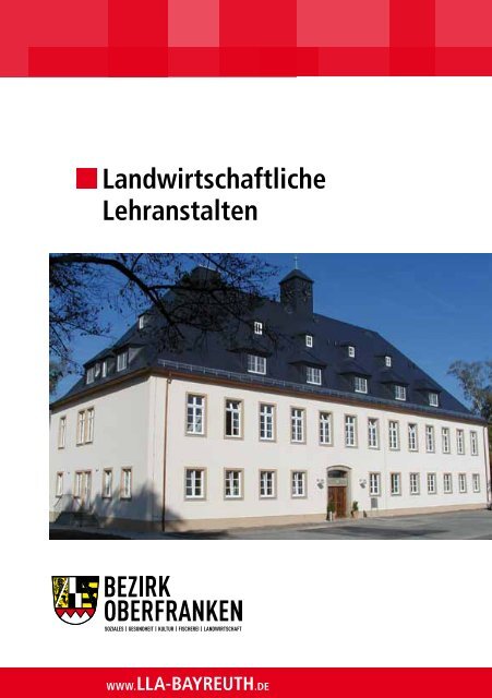 Landwirtschaftliche Lehranstalten - Bezirk Oberfranken