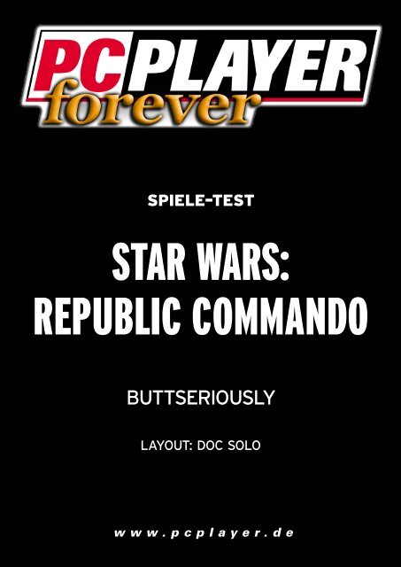 Star Wars: Republic Commando