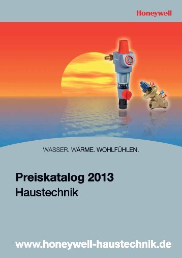 Preiskatalog 2013 - Wasser