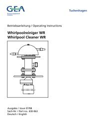 Whirlpoolreiniger WR Whirlpool Cleaner WR - ExtraNet - GEA ...