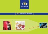 The fashionable districts - Brochures - Brussels