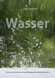 Festschrift zum Jubiläum 50 Jahre Wasserversorgung ...