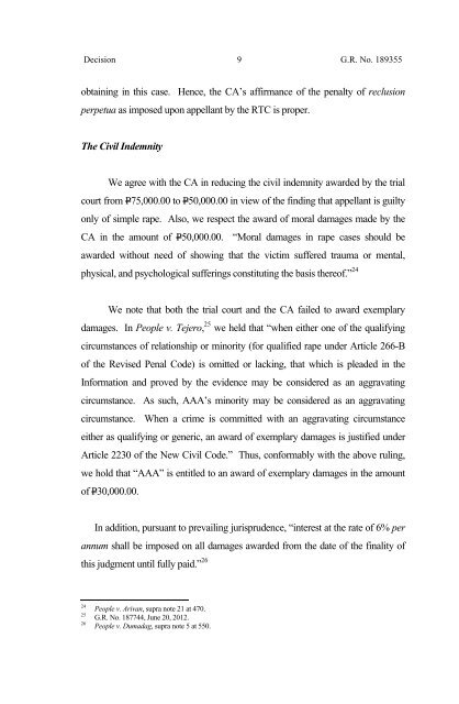 G.R. No. 189355. January 23, 2013 - Supreme Court of the Philippines