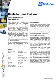 Schleifen und Polieren