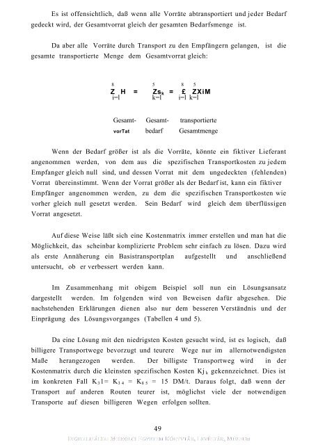 3. Transport- und Logistikaufgaben im Bergbau 3.1 ... - Matarka