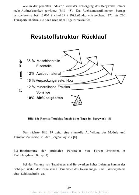 3. Transport- und Logistikaufgaben im Bergbau 3.1 ... - Matarka