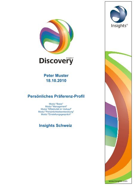Peter Muster - 25 Inspirierender Motivator ... - Insights - Schweiz