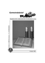 Gemeindbrief\2009\Gemeindebrief I_2009.pdf - Evangelische ...