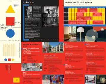 the bauhaus bauhaus year 2009 at a glance ... - Bauhaus 2019