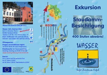 WIZE-Flyer 12 Staudamm-Besichtigung.cdr - Wasser Info Zentrum Eifel