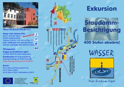 WIZE-Flyer 12 Staudamm-Besichtigung.cdr - Wasser Info Zentrum Eifel