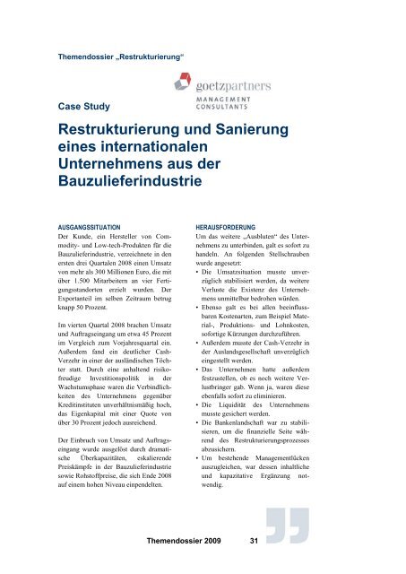 Restrukturierung - goetzpartners.com