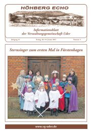 Sternsinger zum ersten Mal in Fürstenhagen