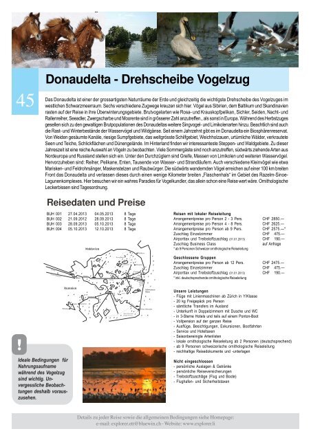 Donaudelta - Drehscheibe Vogelzug