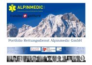 in einer Kurzübersicht - Alpinmedic