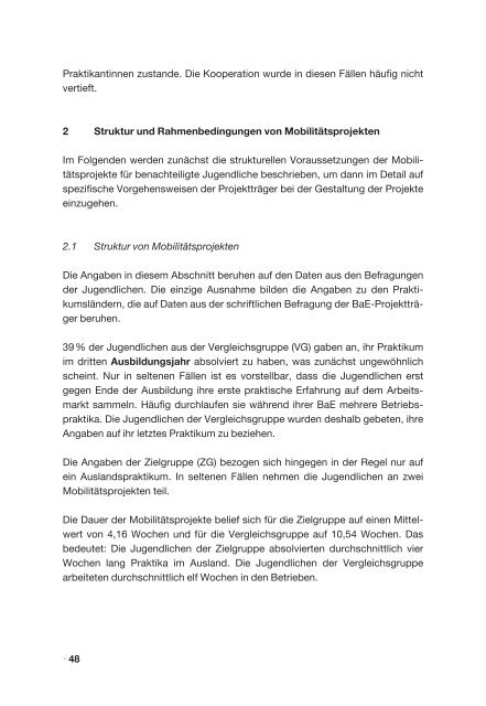 Mobilität – Kompetenzzuwachs für Benachteiligte - NA-BIBB