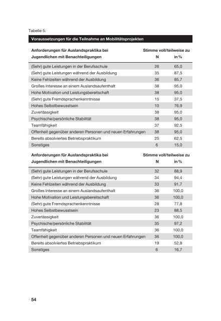 Mobilität – Kompetenzzuwachs für Benachteiligte - NA-BIBB