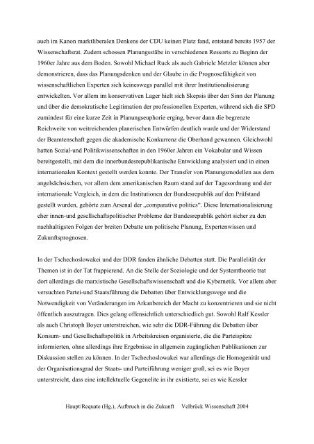 Ausführliche Informationen - Velbrück Wissenschaft