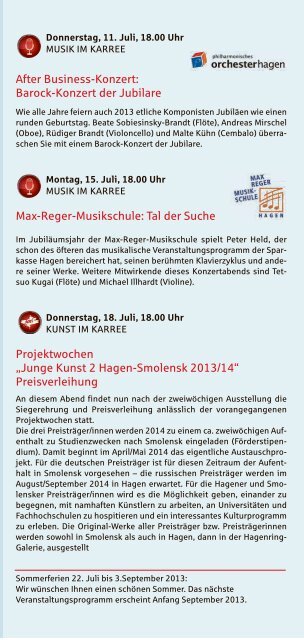 Mai bis Juli 2013 PDF - Sparkasse Hagen