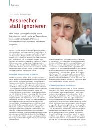 Ansprechen statt ignorieren - Health@Work