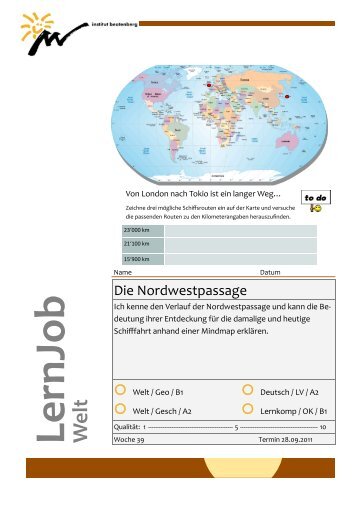 Die Nordwestpassage