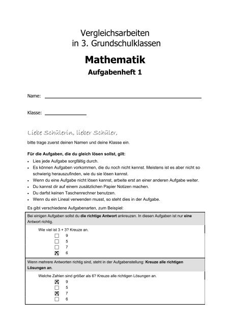 Aufgaben Mathematik Vera Campus Landau