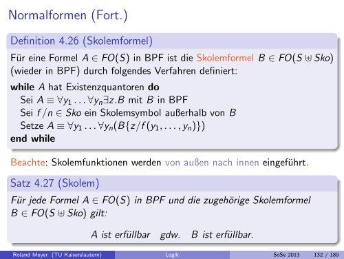 Roland Meyer SoSe 2013