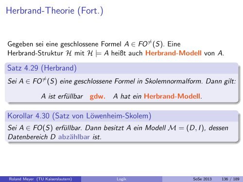 Roland Meyer SoSe 2013