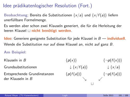 Roland Meyer SoSe 2013