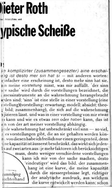 Dieter Roth Typische Scheisse Stashbox