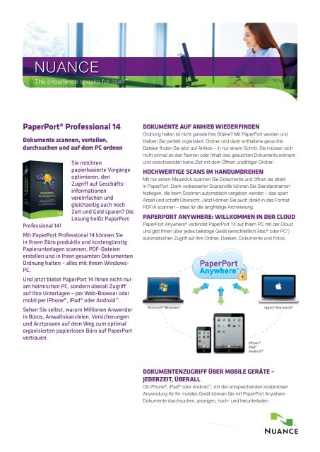 Paperport® Professional 14 - Basis 1