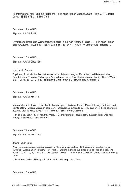 Februar 2010 (464.5 KB) - Max-Planck-Institut für ausländisches ...