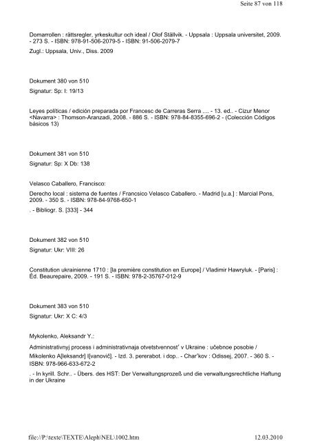 Februar 2010 (464.5 KB) - Max-Planck-Institut für ausländisches ...