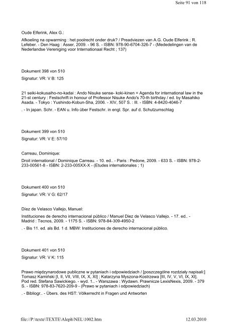 Februar 2010 (464.5 KB) - Max-Planck-Institut für ausländisches ...