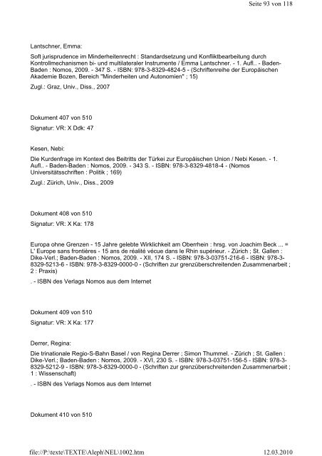 Februar 2010 (464.5 KB) - Max-Planck-Institut für ausländisches ...