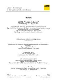 Laser - Messungen in der Verkehrsüberwachung ... - advodaehler.ch