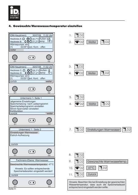 Bedienungsanleitung Terra SW HGL (H)(P) - IDM