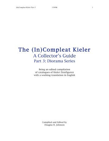 The (In)Compleat Kieler