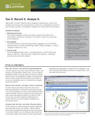 Luminet Enterprise Fraud Management Software - Attachmate