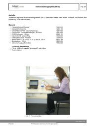 Versuchsbeschreibung (258 KB) - Phywe Systeme GmbH