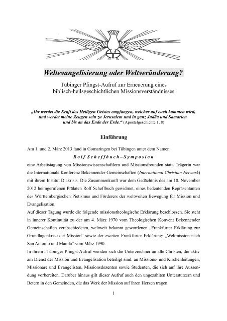 Langfassung - Institut Diakrisis