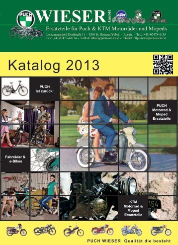 Teilekatalog 2013 - Puch Wieser