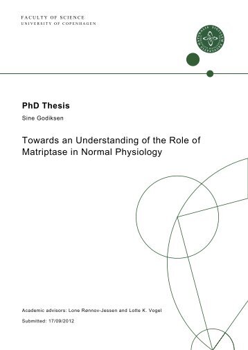 PhD Thesis - Biologisk Institut