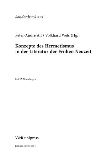 Vom ägyptischen Hermes zum Trismegistus Germanus ...