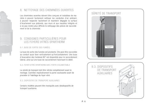 Notice d'utilisation foyers vitrés - Flamespace