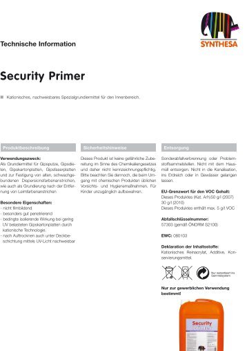 Security Primer