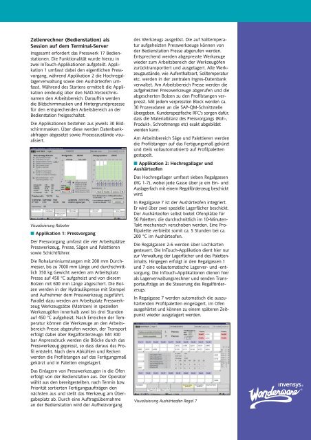 UND ALUMINIUMINDUSTRIE Anwenderbericht Gartner ... - Invensys