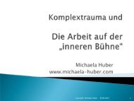 Komplextrauma und Traumabehandlung auf der ... - Michaela Huber