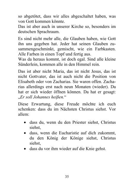 Ein Wegweiser - Br.Thomas-Apostolats