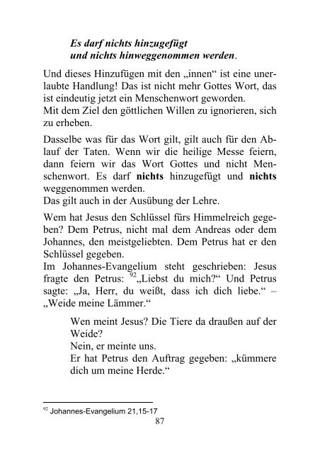 Ein Wegweiser - Br.Thomas-Apostolats